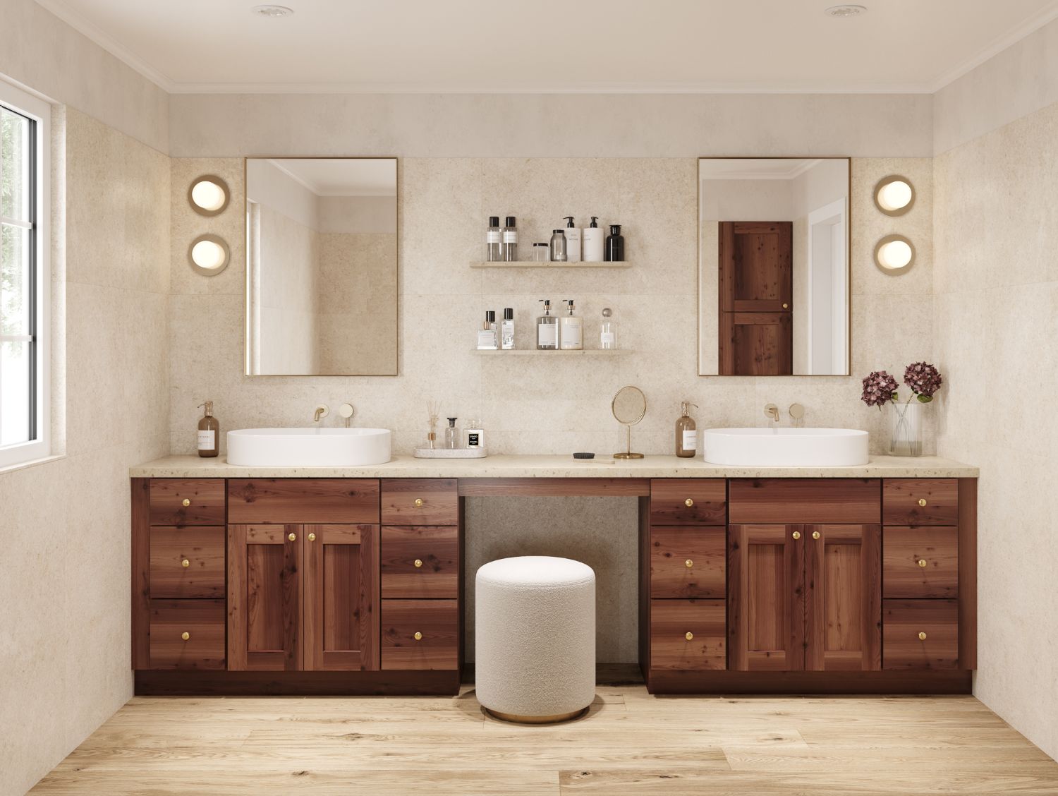 Farmhouse Walnut Shaker