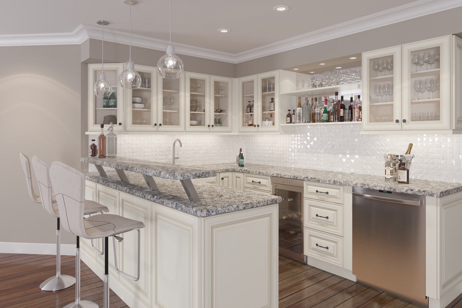 Cambridge Antique White Glaze