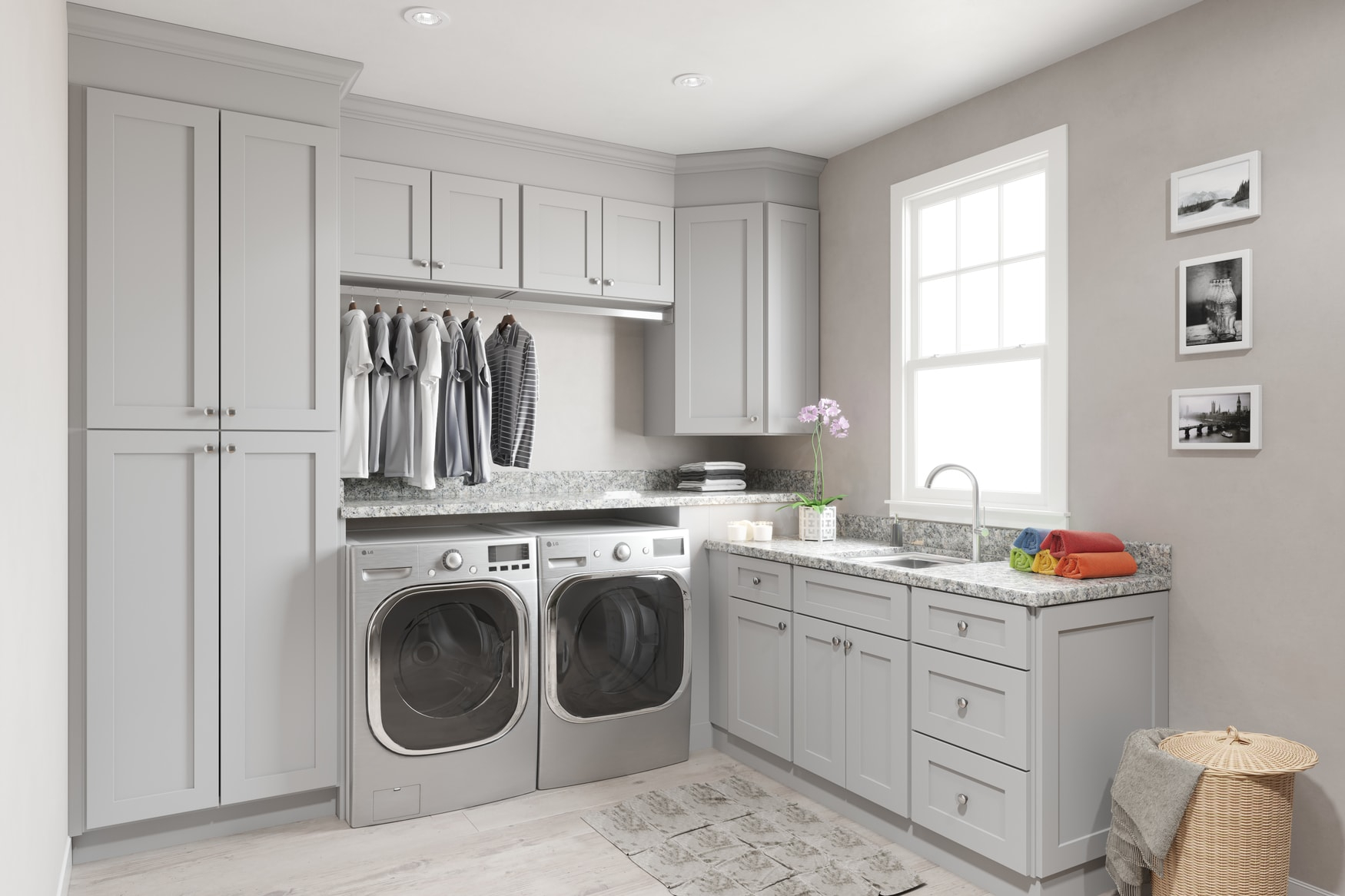 Midtown Painted Grey Shaker