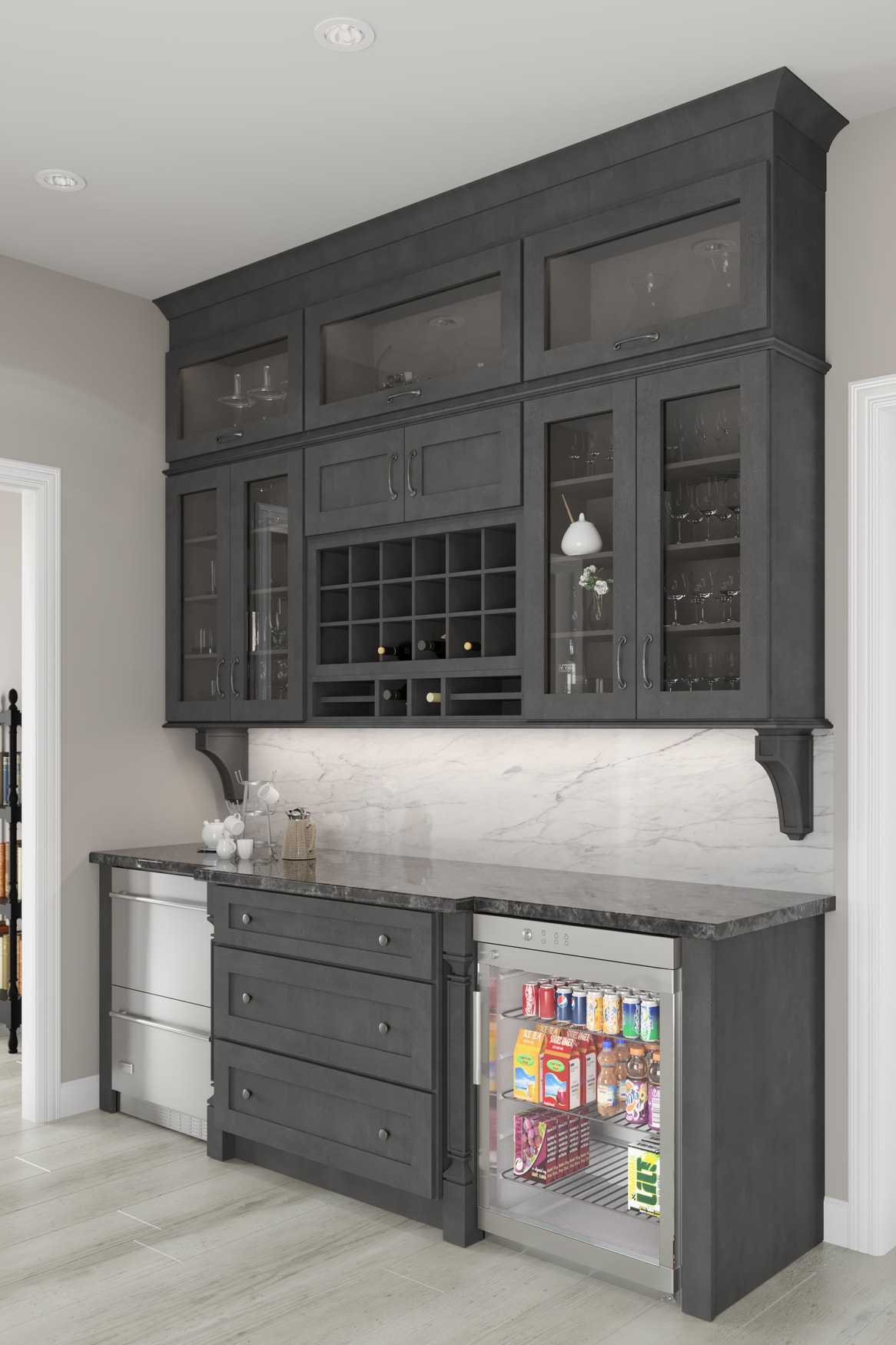 Midtown Dark Grey Shaker