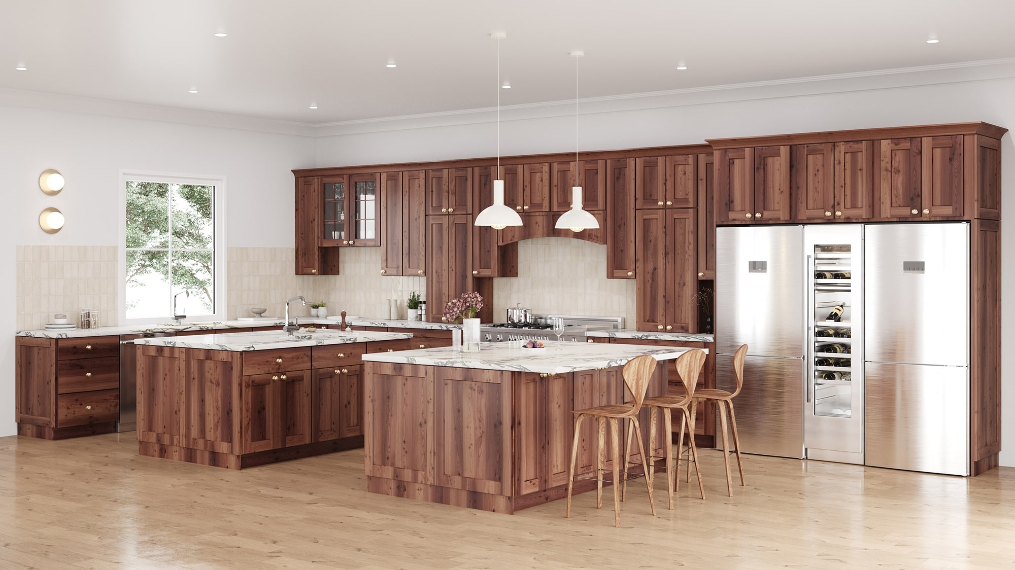 Farmhouse Walnut Shaker