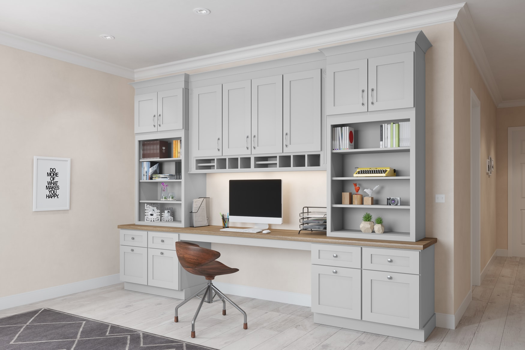 Midtown Painted Grey Shaker