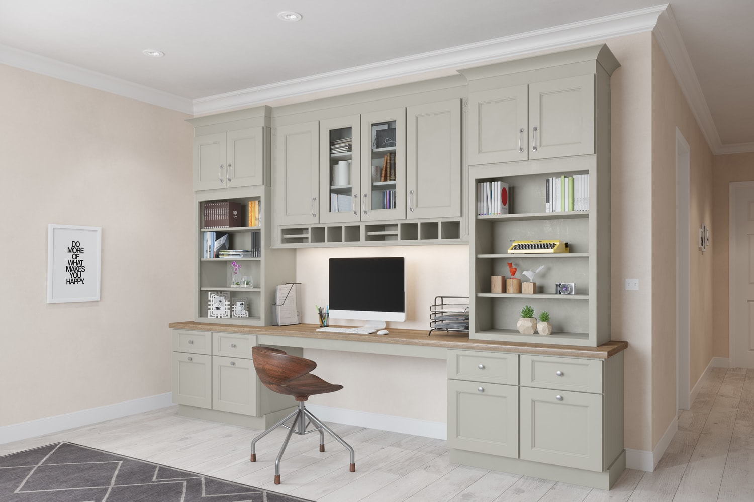 Pre-Assembled Office Cabinetry