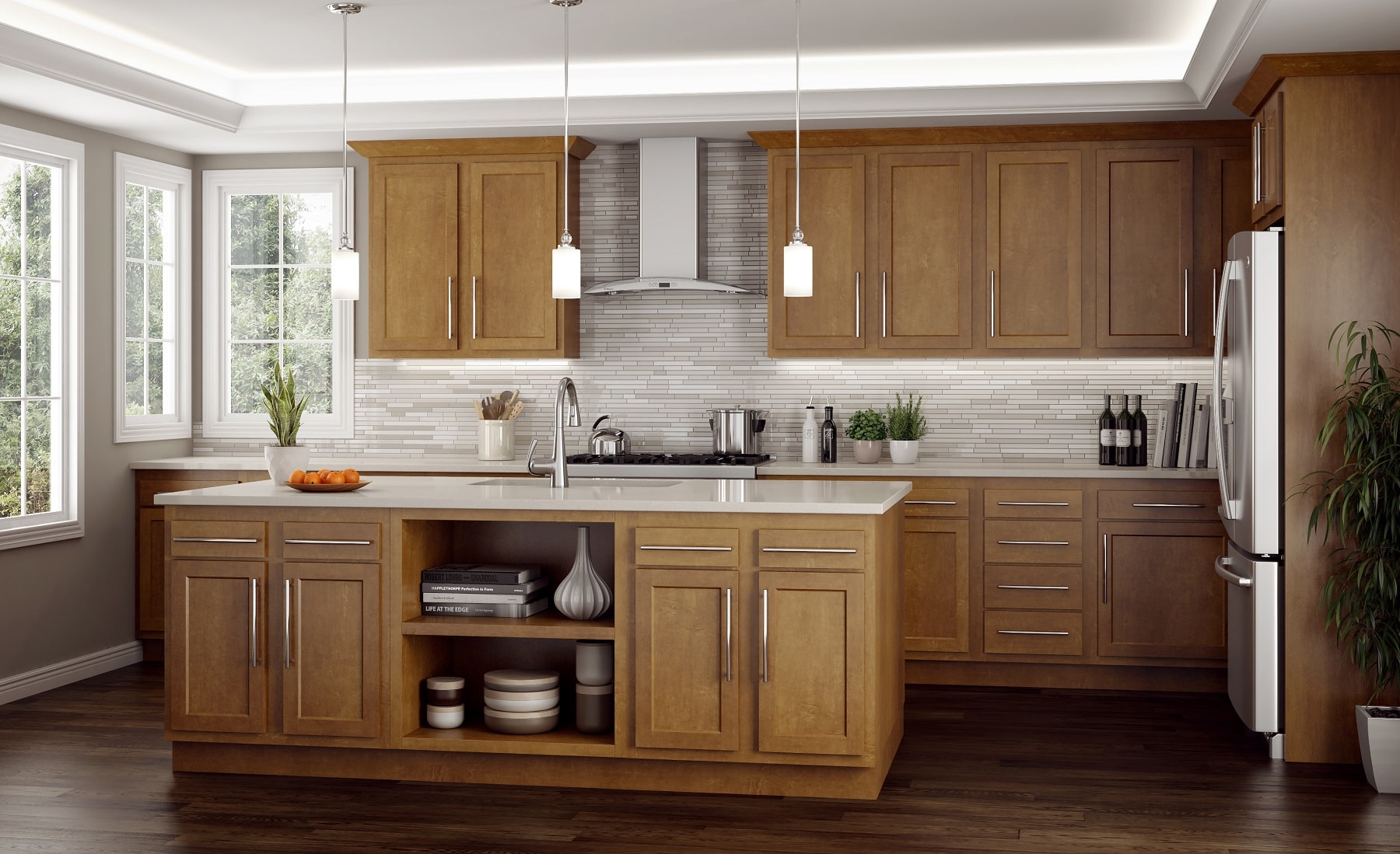 Amberwood - Pre-Assembled Cabinetry