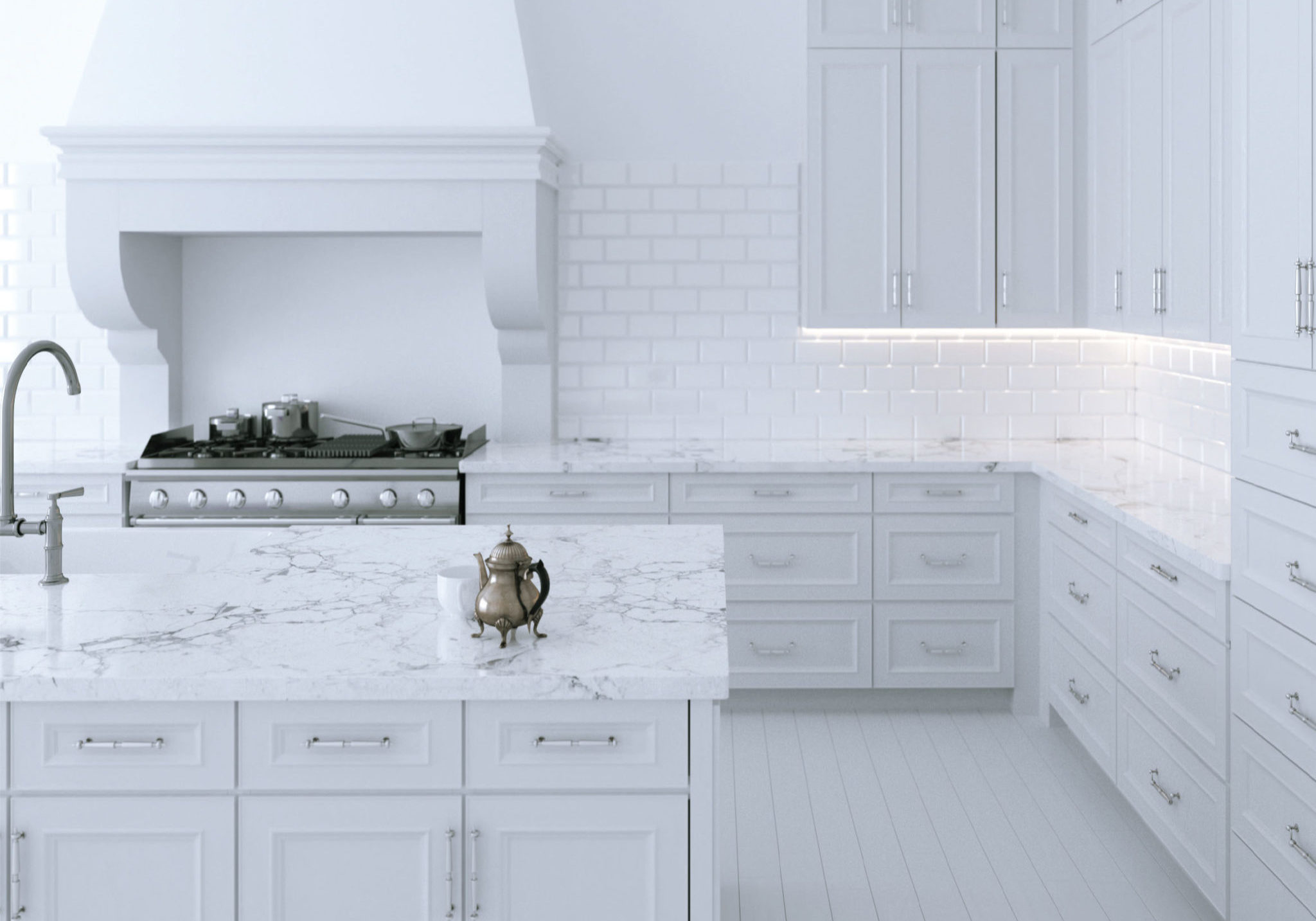 Urban Painted White - Ready to Assemble Cabinetry