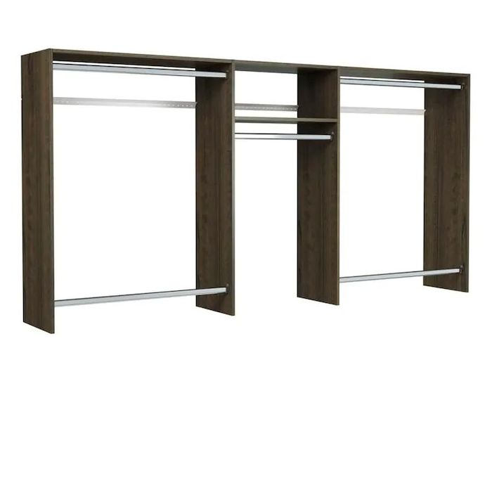 96 Inch Wide Basic Hanging Closet System