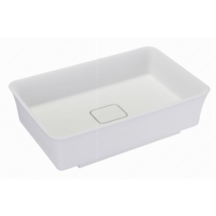 Mineralsolid Rectangular Vessel Sink - Fits 24" Minimum Cabinet Size