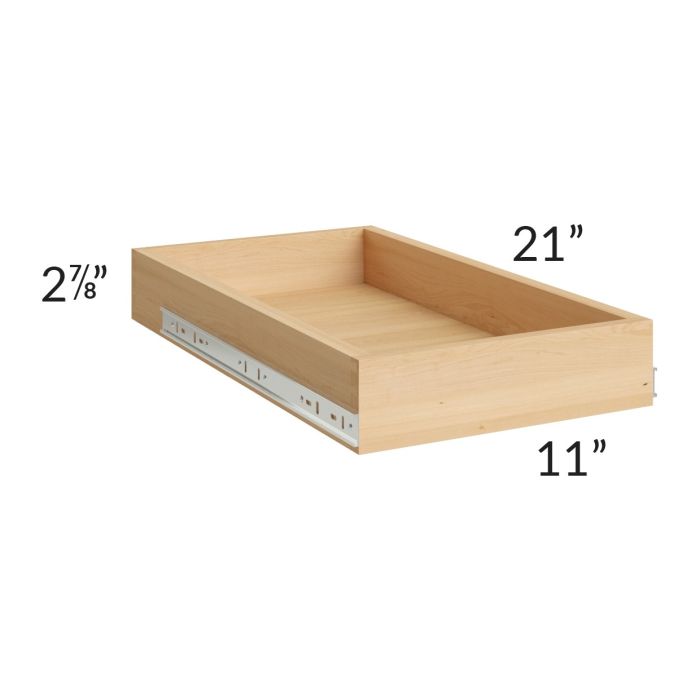 Providence Natural Grey 15" Roll Out Tray with a Dovetailed Drawer Box