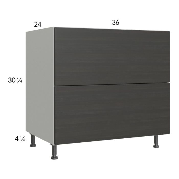 Euro Cafe 36" 2-Drawer Base Cabinet