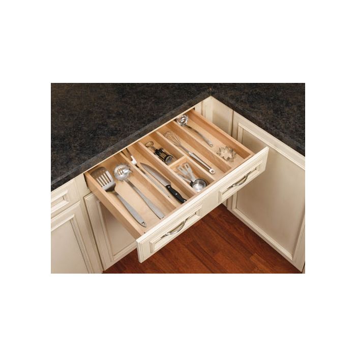 Trimmable Utility Tray - Fits Drawer Sizes up to 27" Wide (Rev-A-Shelf)