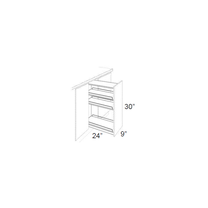 Midtown 9" Spice Pullout 