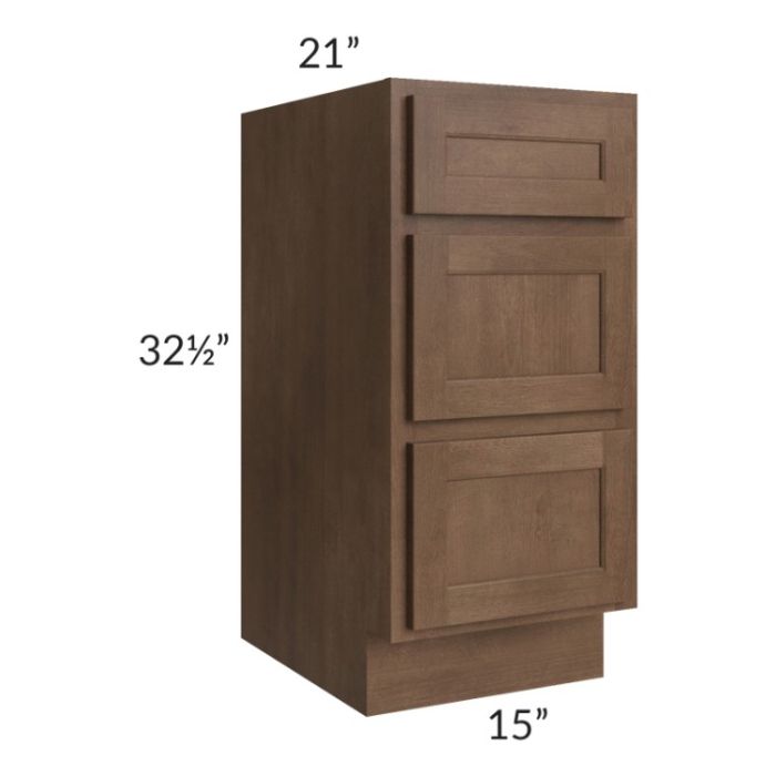 Gramercy Coffee ADA 15" Vanity Drawer Base Cabinet