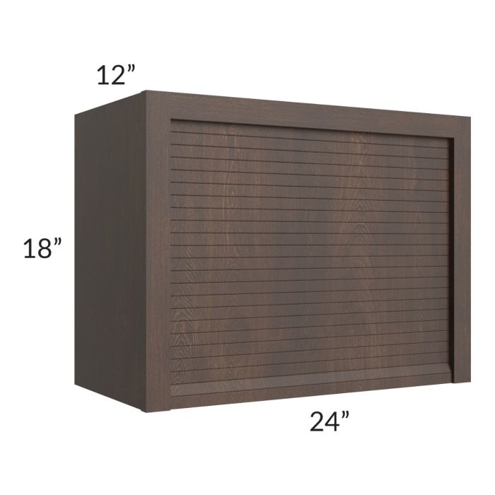 Tuscan Kona Brown Straight Appliance Garage