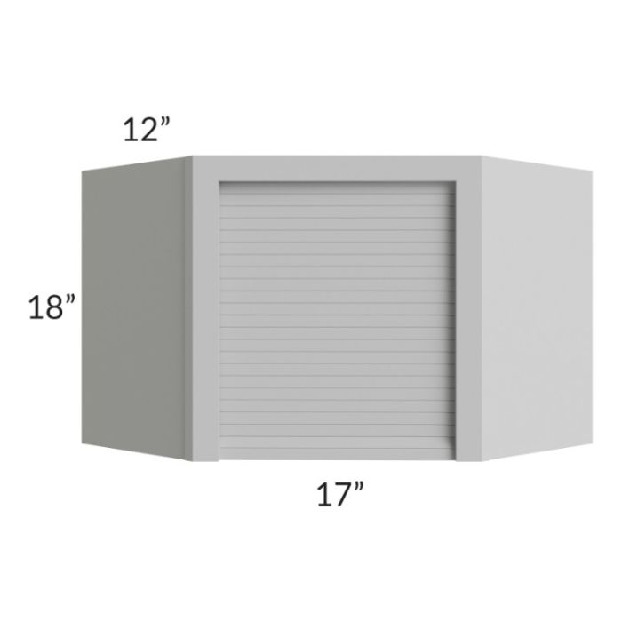 Tuscan Painted Grey Appliance Garage