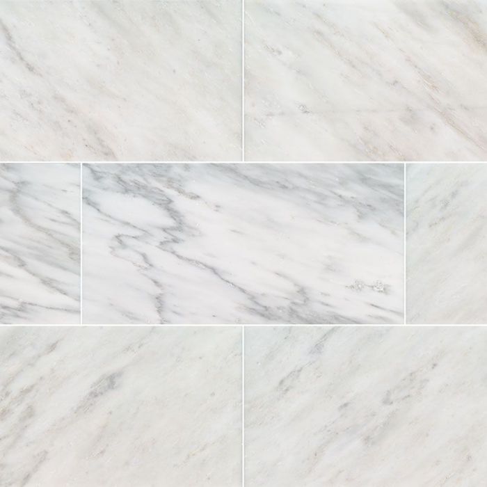 Arabescato Carrara 18" x 36" Polished Marble