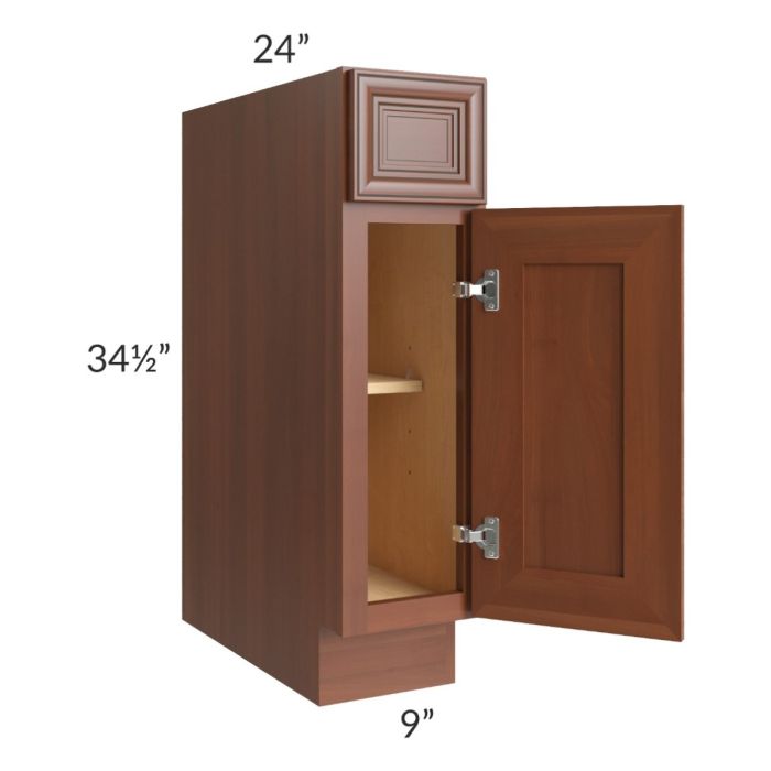 Phoenix Caramel Glaze 9" Base Cabinet