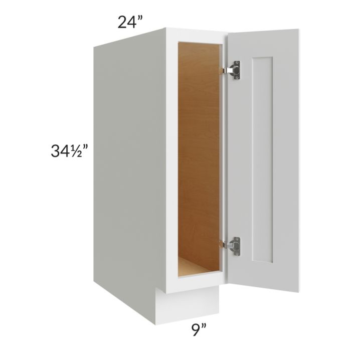 9" Full Height Door Base Cabinet