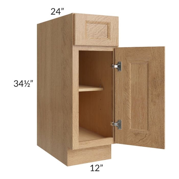 Tuscan Timber 12" Base Cabinet