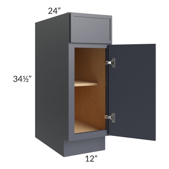 Vienna Indigo 12" Base Cabinet