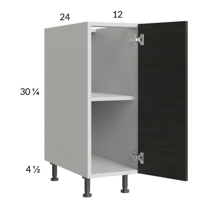 Euro Cafe 12" Full Height Door Base Cabinet