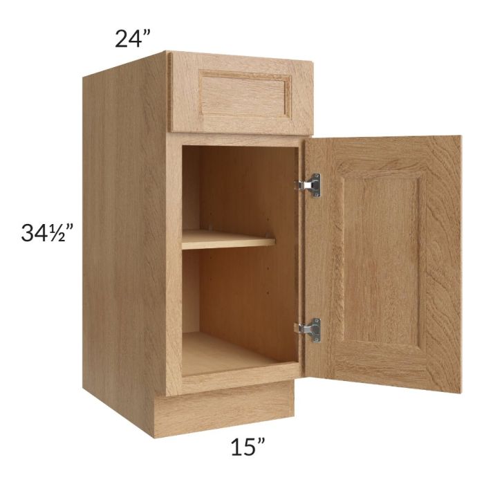 Tuscan Timber 15" Base Cabinet