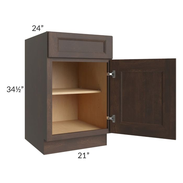 Tuscan Kona Brown 21" Base Cabinet