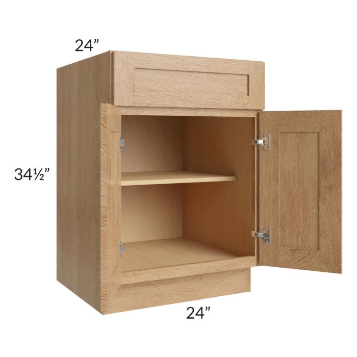 Midtown Timber Shaker 24" Base Cabinet