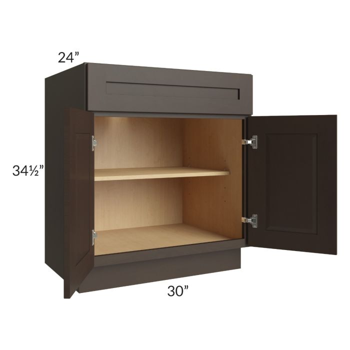 Southport Espresso Shaker 30" Base Cabinet