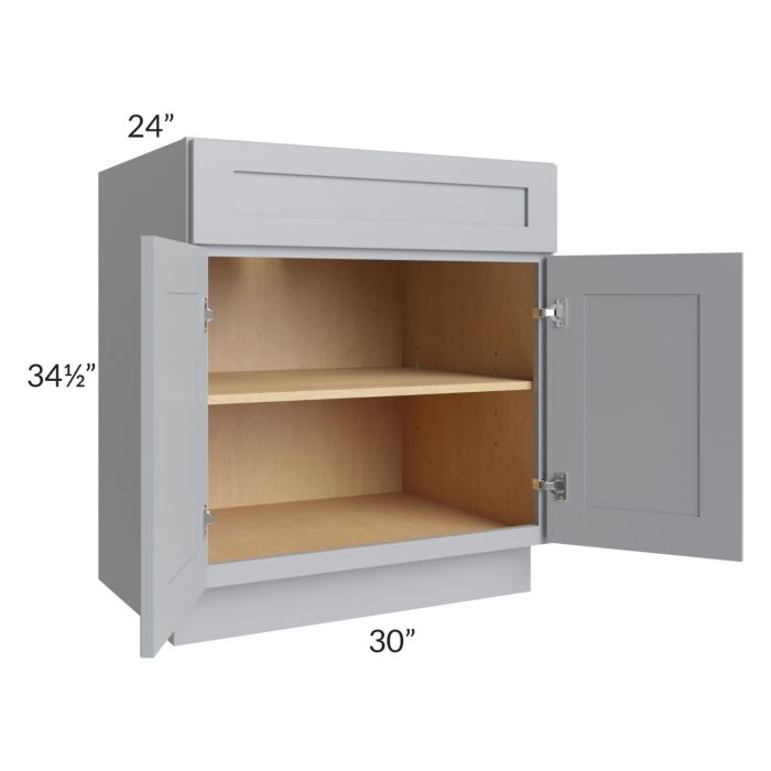 Asheville Grey Shaker 30" Base Cabinet