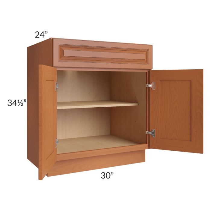 Lexington Cinnamon Glaze 30" Base Cabinet