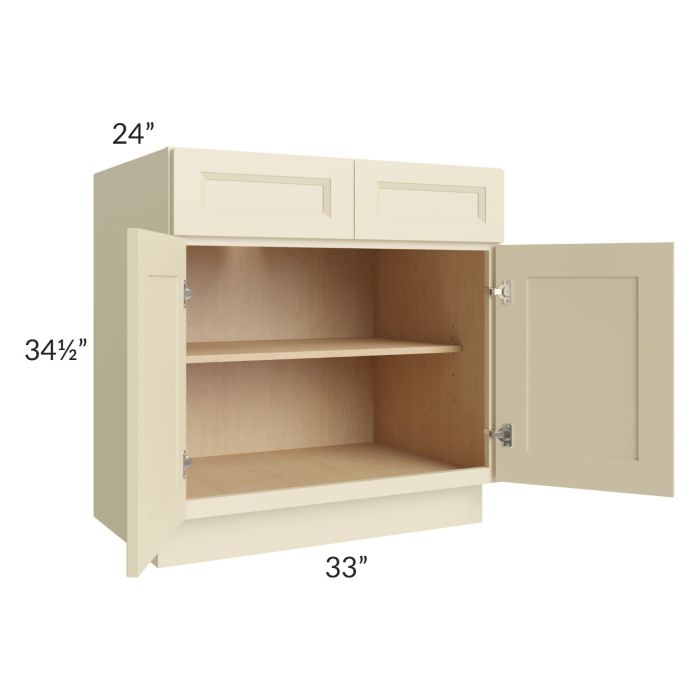 Casselton Ivory 33" Base Cabinet
