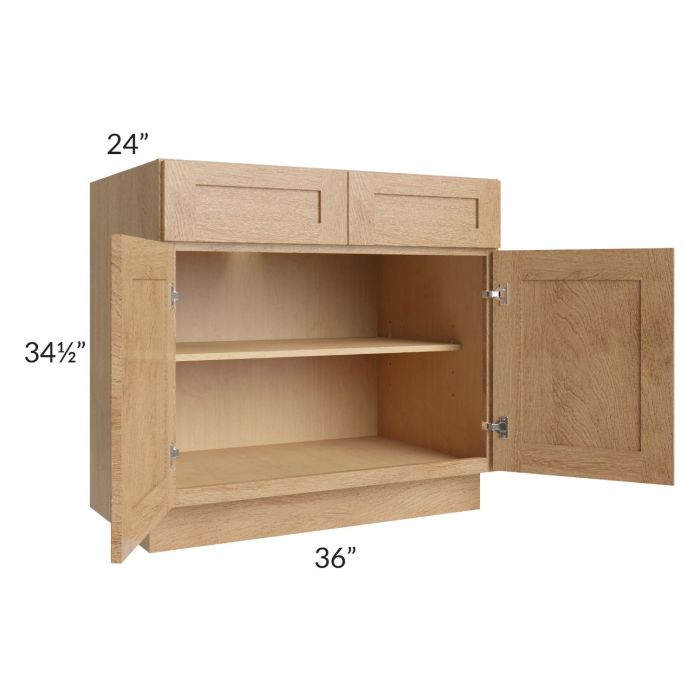 Midtown Timber Shaker 36" Base Cabinet