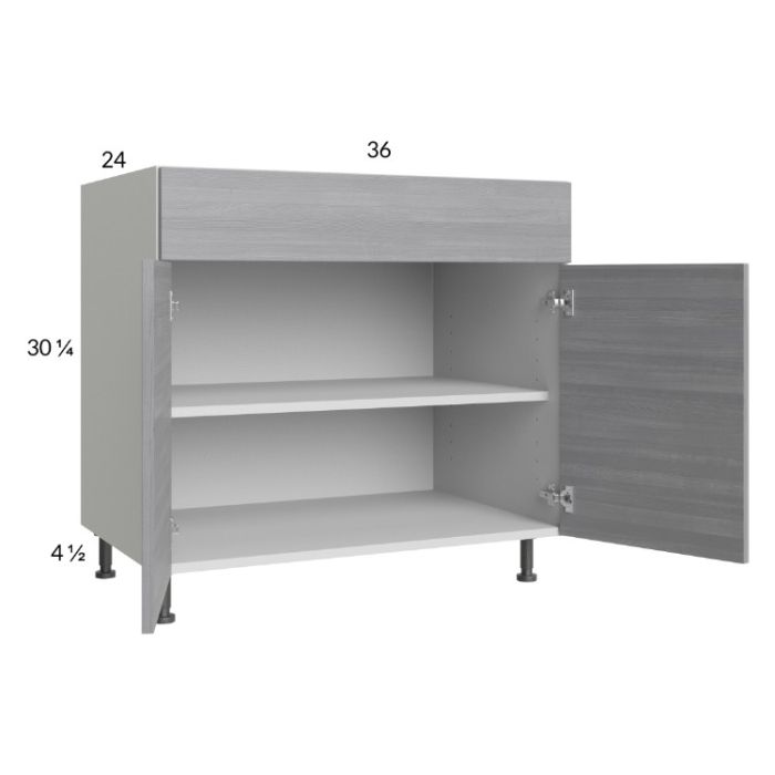 Euro Grey 36" Base Cabinet
