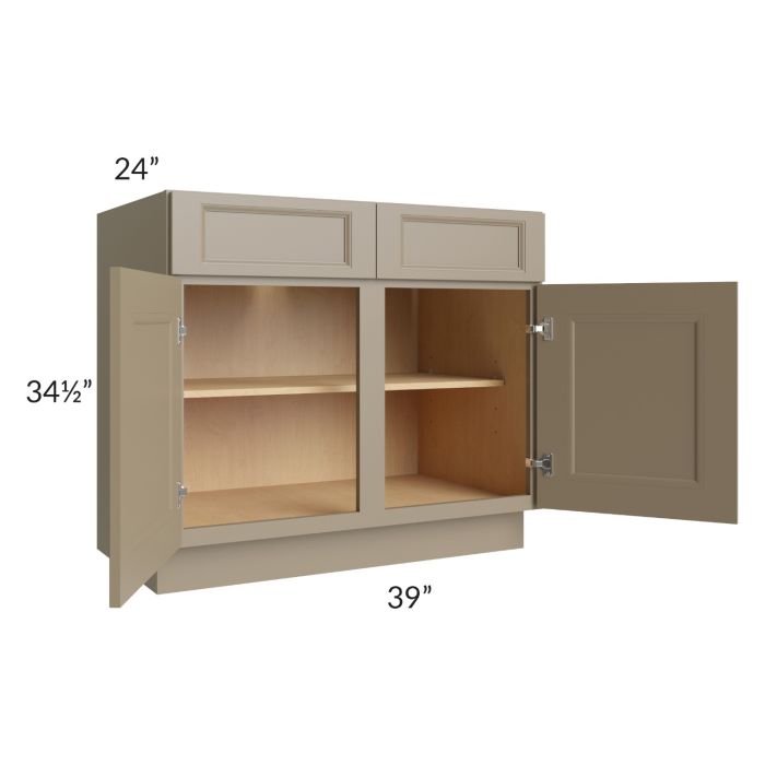 Tuscan Oyster 39" Base Cabinet