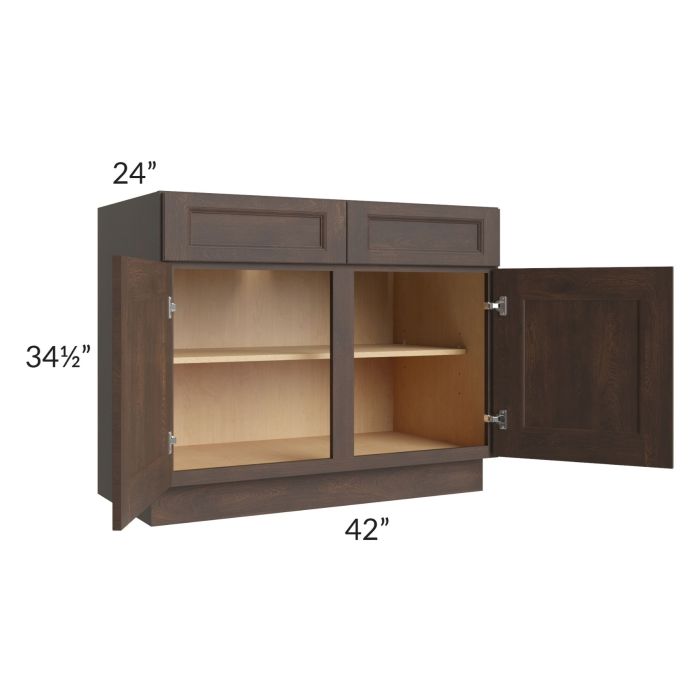 Tuscan Kona Brown 42" Base Cabinet