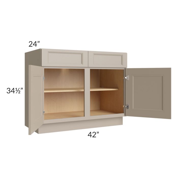 Tuscan Oyster 42" Base Cabinet