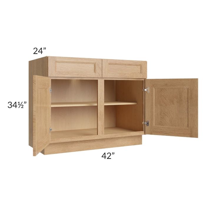 Tuscan Timber 42" Base Cabinet
