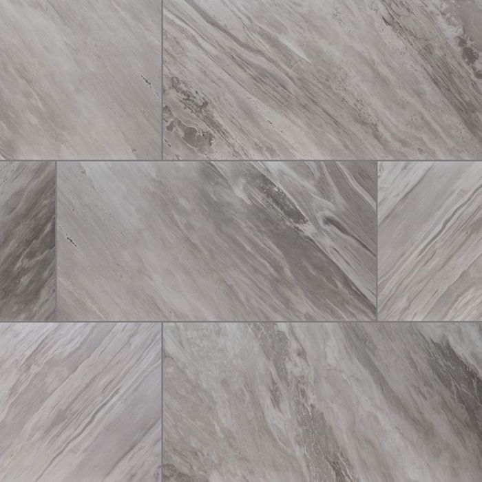 Eden Bardiglio 24 x 48 Matte Porcelain Tile