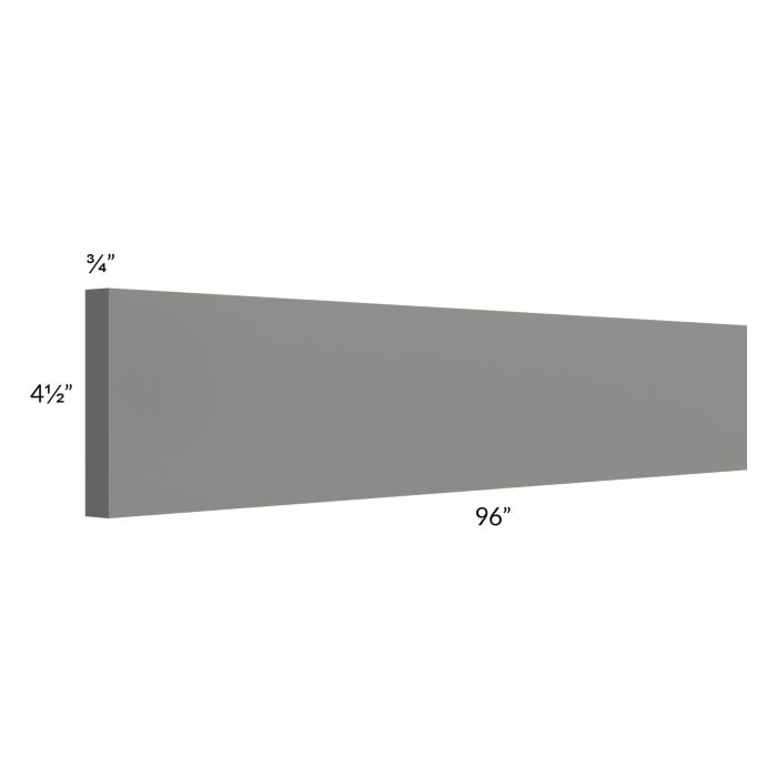 Milan Grey Gloss Base Board Molding