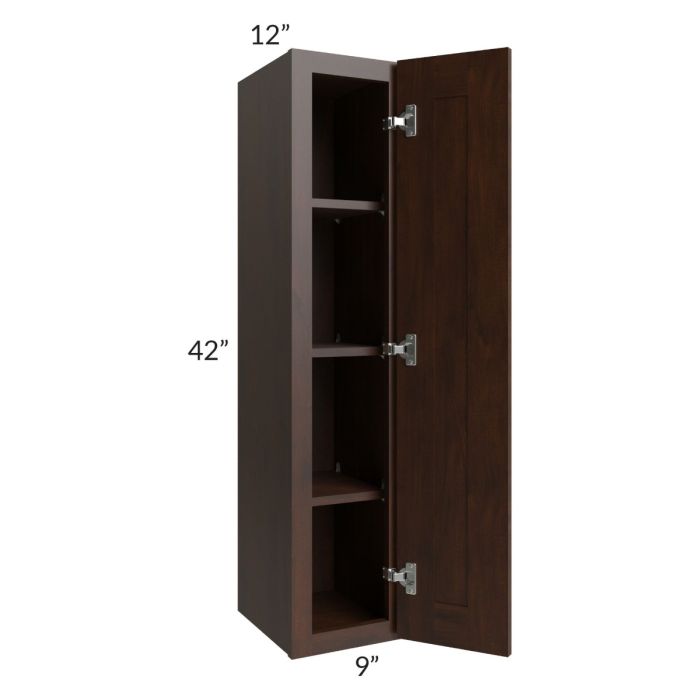 Biscotti Caf?? Glazed 09x42 Wall Cabinet
