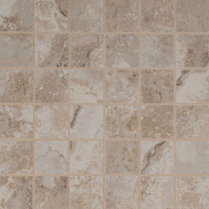 Napa Beige 2 x 2 Mosaic Ceramic Tile