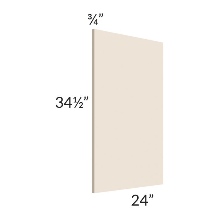 Midtown Cream Shaker Appliance End Panel