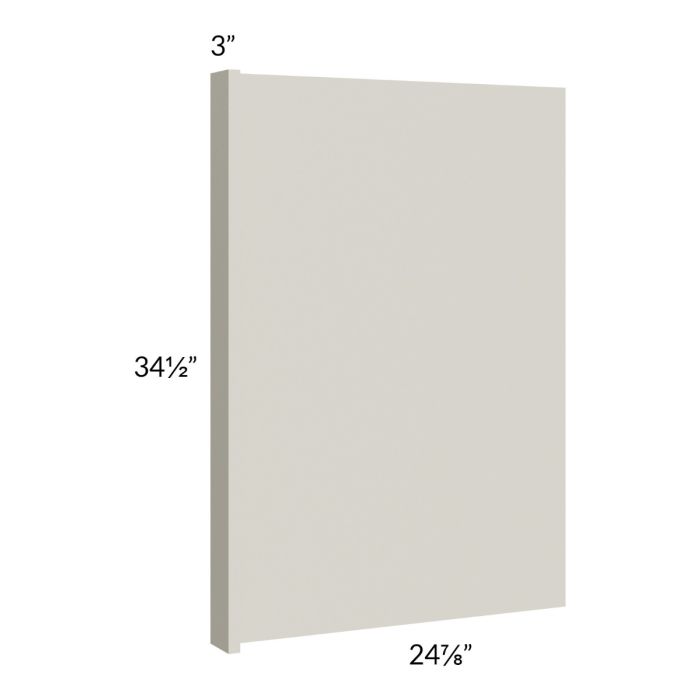 Milan Beige Matte Base End Panel
