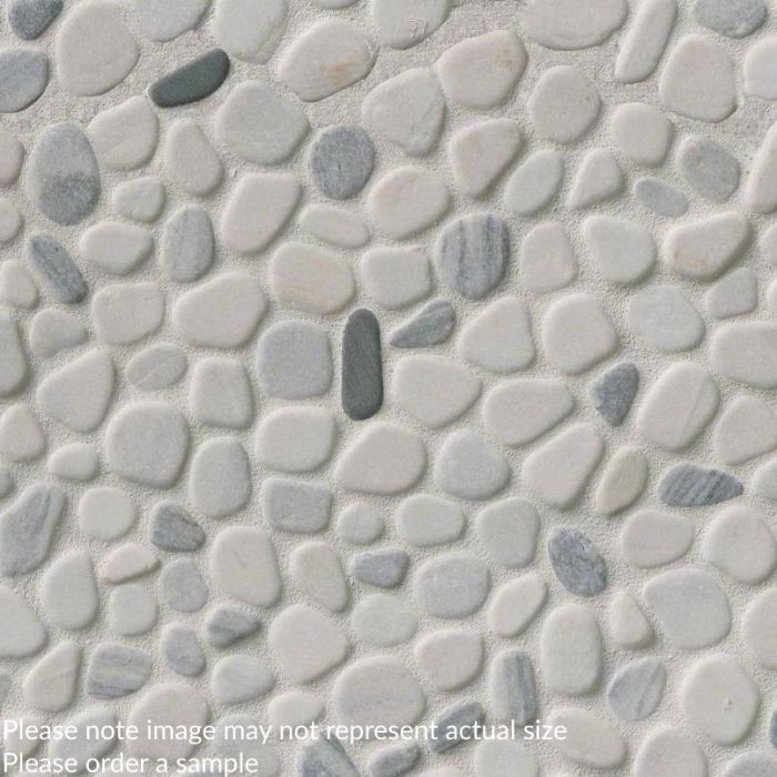 Black And White Pebbled Tumbled Pattern