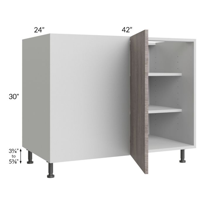 Milan Hazel 48" - 51" Full Height Door Blind Base Corner Cabinet