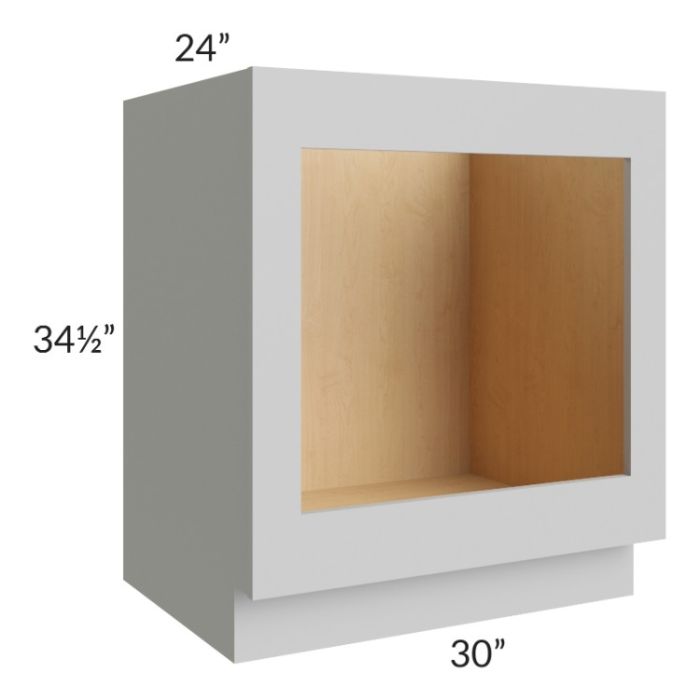 Tuscan Painted Grey 30" Base Oven Cabinet