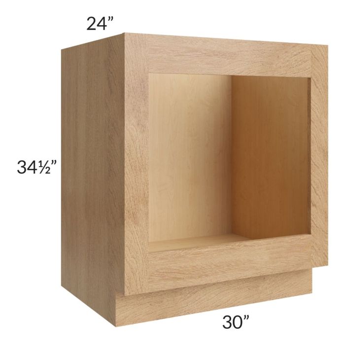 Midtown Timber Shaker 30" Base Oven Cabinet