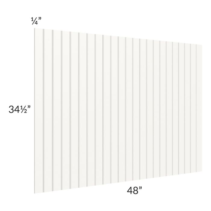 Signature Vanilla Glaze Bead Board Panel