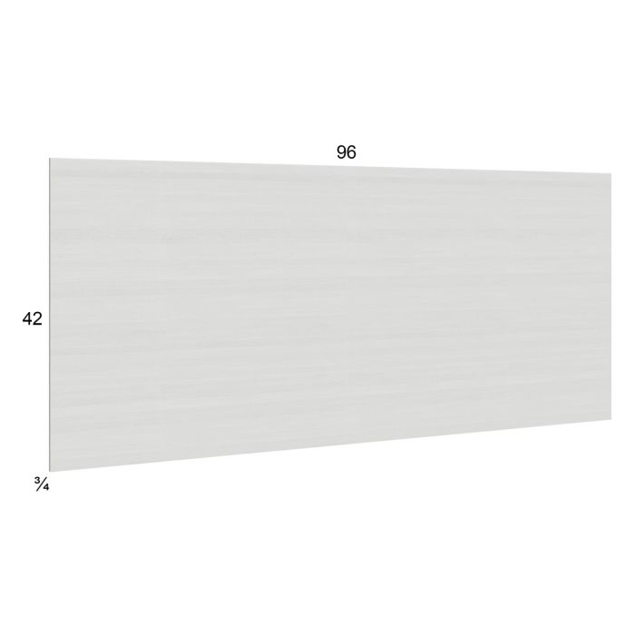 Euro White Grain Finished Panel 96" x 42" x 3/4"
