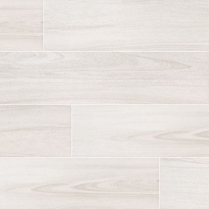 Braxton Blanca 10 x 40 Matte Porcelain Wood Tile